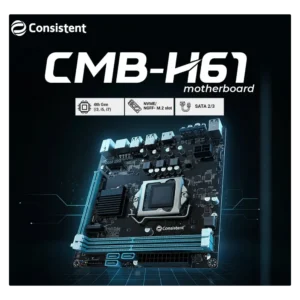 Consistent DDR3 Motherboard CMB H61 with NVME Slot