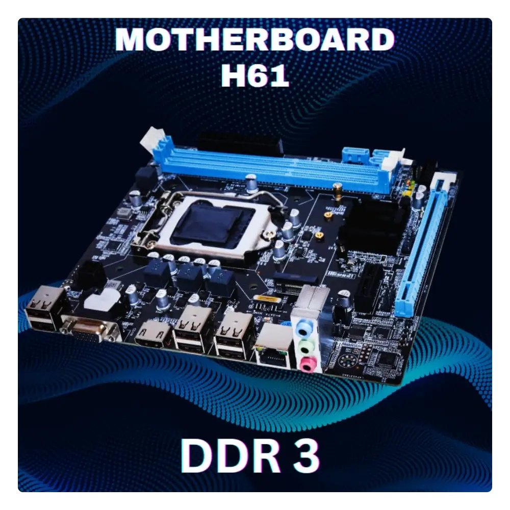 Consistent DDR3 Motherboard CMB H61 with NVME Slot